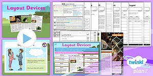 PlanIt Year 6 SPaG Lesson Pack: Layout Devices