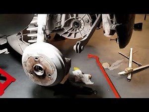Smart 451 Clutch replacement Ep.2 of 7 (Cv axle shaft, seal, panhard rod)