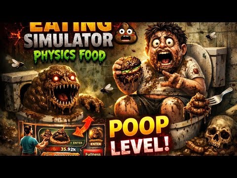 Eating simulator hardest levels #funny #asmr #satisfacton#comedy #video #viral too much hard