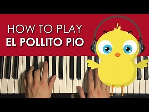 How To Play - EL POLLITO PIO (PIANO TUTORIAL LESSON)