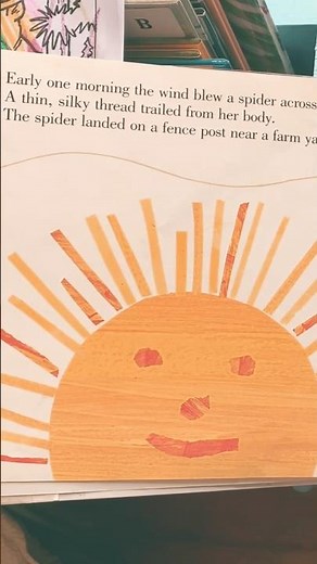 Let’s read“The very Busy Spider”by Eric Carle !