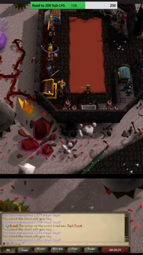 The slayer key huge key opening lets go #gaming #osrs #rsps #live #huge #amazing #funny #final