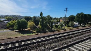 Who wants a cab ride? Enjoy the view as Victorian Goldfields Railway Steam Locomotive J549 departs Castlemaine for Maldon. VGR offers driver experiences and cab ride experiences. Check www.vgr.com.au for more info. | Schony747 Youtube & DVD
