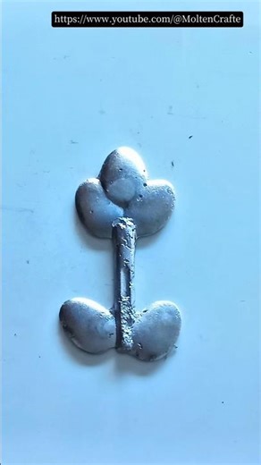 #MetalMelting#MetalCasting#LeadMelting#flower #shorts