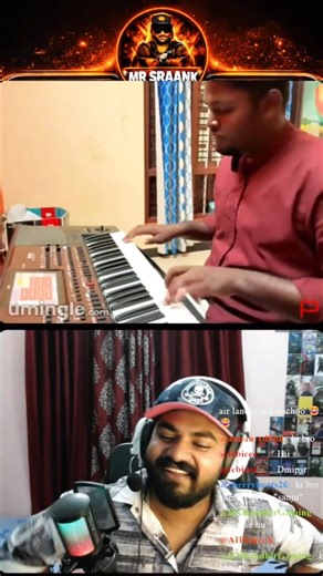 Chekkan pwoliyaan🤩🔥 #umingle #talkwithstrangers #mallu #musician #interstellar