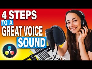 Improve your voice in Davinci Resolve in 6 minutes!