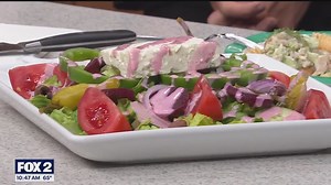 The perfect Greek Salad with Papa's Kitchen