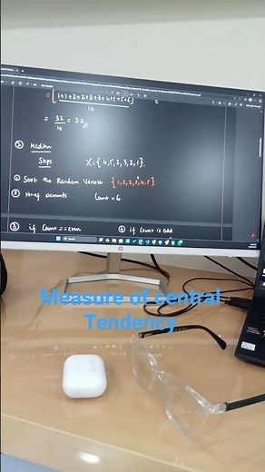 Measure of Central Tendency revision by Krish naik #datascience #llm #ai #pwskills