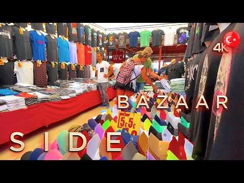 SIDE SATURDAYS BAZAAR 📍 REPLICA Market ANTALYA TÜRKIYE #turkey #side #antalya #bazaar