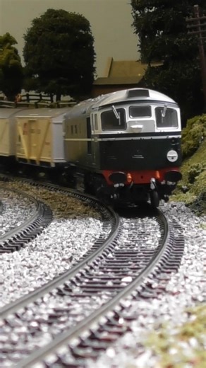 BR Class 26 diesel locomotive working the fish train.