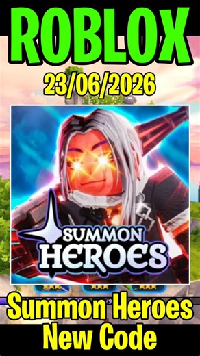 All New Summon Heroes Codes Roblox
