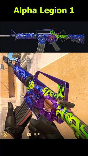Black Lotus M4A1-S | CS2 sticker craft #cs2 #counterstrike2 #csgo #cs2skins Alpha Legion 1