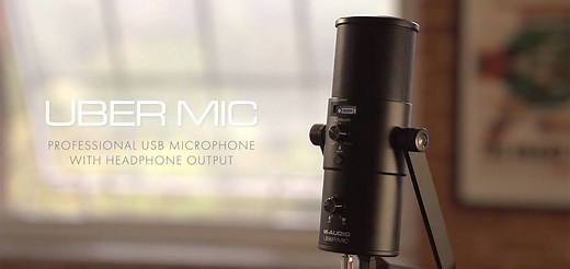 M-Audio || Uber Mic - Multi Capsule Professional USB Mic with Headphone Output - Now Shipping! Learn more: http://www.m-audio.com/ubermic #SwissArmyKnifeOfMics #USBMic #MultiCapsule #Podcasting #VideoGaming #VocalRecording #InstrumentRecording | M-Audio