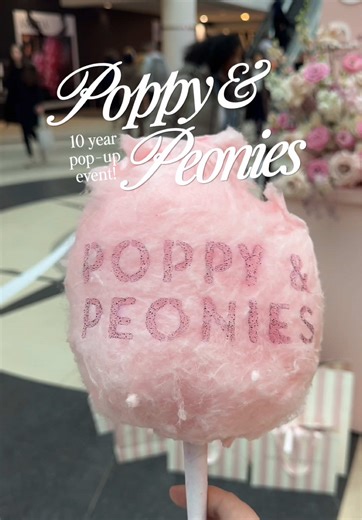 Travel vlog!! Come to the Poppy & Peonies 10 year anniversary pop-up in Toronto with me! 🩷🌸 @Poppy & Peonies If you live in Toronto, this pop-up is open through 2/22 at the Toronto Eaton Centre. Go stop by, say hello to one of my favorite brands, and dump your bag!! Stay tuned for videos on my duffle bag pack hotel coming soon! ☺️ #poppyandpeonies #toronto #travel #torontoevents #travelvlog