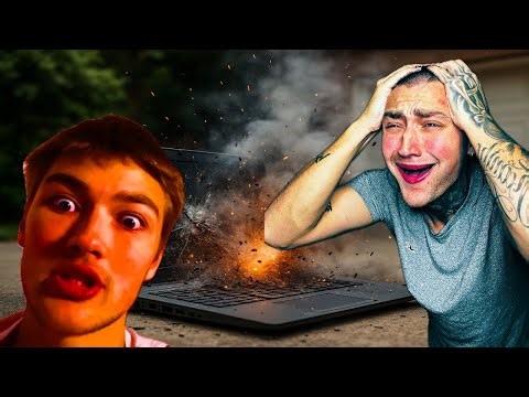 ALEX DESTROYS BROTHERS LAPTOP