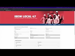 How to Re-Sign via the IBEW 47 Website