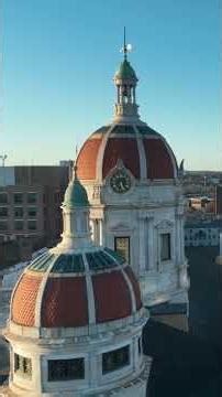 An aerial view of York, PA