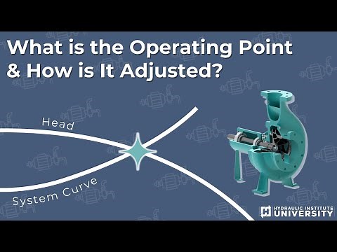 What is a Pump’s Operating Point and How Can it Be Adjusted?