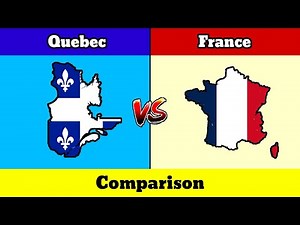 Let's Compare Quebec VS France | Country Comparison | Data Duck