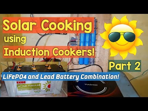 Solar Induction Cooker! | Solar Cooking using Induction Cooker- Part 2
