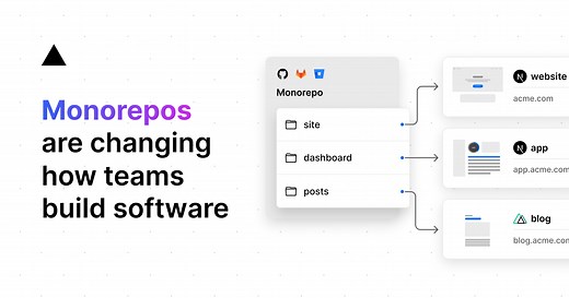 Monorepos are changing how teams build software - Vercel