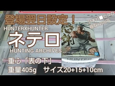 1/9 HUNTERXHUNTER Netero HUNTING ARCHIVES Venex Kawagoe Crane Game Complete Crane Declaration! Ch...