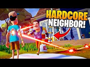 HARDCORE NEIGHBOR CHALLENGE in Hello Neighbor!