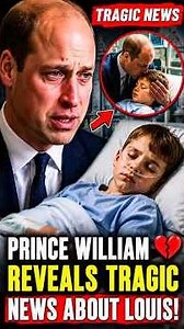 Prince William CONFIRMS Louis’ TRAGIC Health Crisis! 😱 #PrinceWilliam #PrinceLouis #RoyalFamily