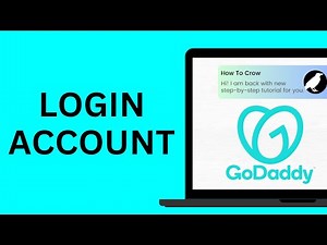 How to Login to Godaddy Account