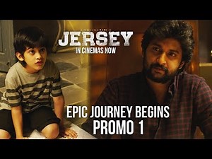 JERSEY - EPIC Journey Begins | Post Release Promo 1 | Nani, Shraddha Srinath