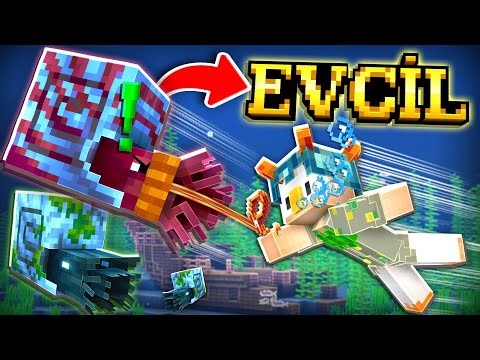 Minecraft' taki TÜM MOBLARI EVCİLLEŞTİRDİM?! [TEK PART]