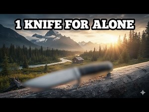 What Knife I’m taking on Alone! “Cough” Clickbate? #bushcraft