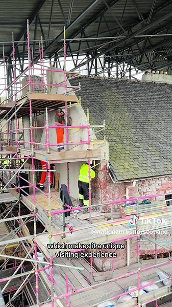 Temporary Box Solution for The Hill House in Helensburgh