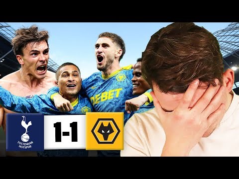 PALHINHA CELEBRATING A DRAW? TOTTENHAM OUTPLAYED BY WOLVES | SPURS 1-1 WOLVES