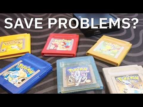 How to Fix POKÉMON GAME SAVE Problems on GAMEBOY Cart #pokemon #gameboy