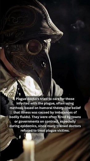 The Creepy Truth About Plague Doctors 👀🦠