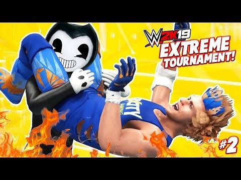 Bendy vs Little Flash! WWE 2k19 Singles Tournament #2 K-City GAMING