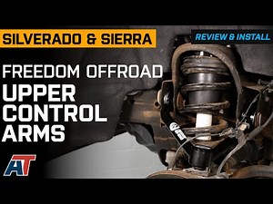 2014-2018 Silverado 1500 Freedom Offroad Front Upper Control Arms Review & Install