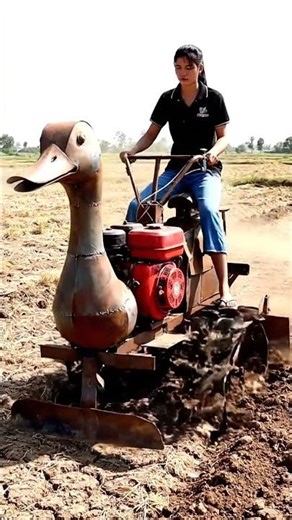 Watch Duck Robot Machine in Action – Amazing Robotics Tech #robotpig #automobile #farmmachinery
