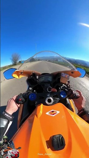 موتورسنگین :Top Speed MotorCycle On Road سرعت وحشتناک با موتور سنگین #motorcycle #motor #road