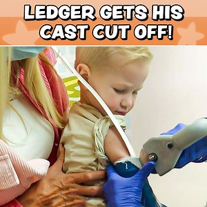 Free at last: Ledger’s cast comes off! | Not Enough Nelsons