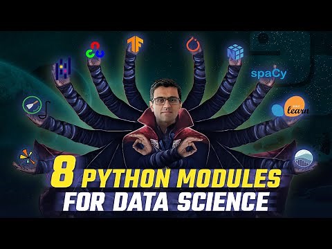 Top 8 Python Libraries You Must Know In 2023 For Data Science | Python Modules for Data Science