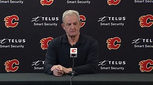 "They play a similar style to us." Flames head coach Darryl Sutter on facing Minnesota tonight at the 'Dome. | Calgary Flames