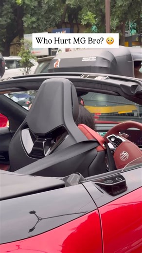 Mumbai Buzz on Instagram: "Okay but seriously… WHO hurt MG bro?! We just spotted this MG that literally looks like a Porsche cousin. The Curves, the presence, MG is really out here evolving with the trends and showing off luxury we didn’t expect. But here’s the real question: do y’all know which variant this is? 👉 Drop your guesses in the comments below. Let’s see how many car enthusiasts can spot it right. [MG cars] [MG new model] [MG Porsche look alike] [MG design evolution] [MG latest car In