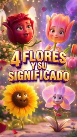 Flores y su Significado | Rosa Roja, Tulipán, Girasol y Lavanda