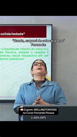 Turma SuperIntensiva aberta: momento ÚNICO para garantir o curso! 🏷️WELLINGTON1000 #fernandapessoa #cupomfernandapessoa #cursinho #redacaoenem #cursofernandapessoa