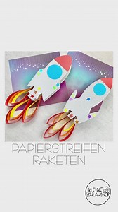6.2K views · 31 reactions | Cardboard tube rockets  Celebrate Space Week with these fun crafts! SHOP >>> https://www.bakerross.co.uk/starry-sky-printed-paper-pack Kleine Schlawiner #BakerRoss #spaceweek #spacecrafts #cardboardtubecrafts #cardboardcrafts #papercrafts | Baker Ross | Facebook