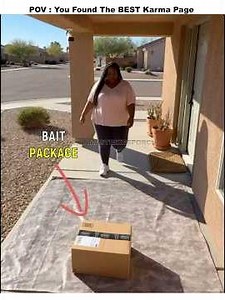 Bait Package VS. Porch Thief Special Water Trap Edition😂😂