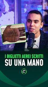 25K views · 159 reactions | Un modo alternativo di fare il check-in ✈️� Karim Barnabei ha seguito da inviato due edizioni della Coppa d’Africa: nel 2017 in Gabon e nel 2019 in Egitto.� Gli abbiamo chiesto di raccontarci alcuni dei momenti più incredibili vissuti durante i due tornei. E mai ci saremmo aspettati di vedere dei biglietti aerei scritti sul palmo di una mano ️� ️ Karim Barnabei ️ Alessandro Lunari | Cronache di spogliatoio | Facebook