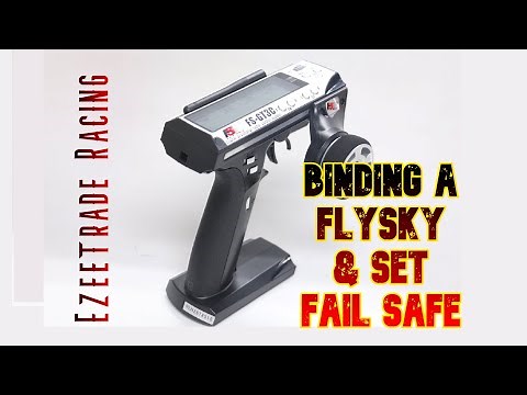 Binding a 3 Channel surface receiver to a FlySky or KM transmitter for you RC Car - 1/5 Scale How To